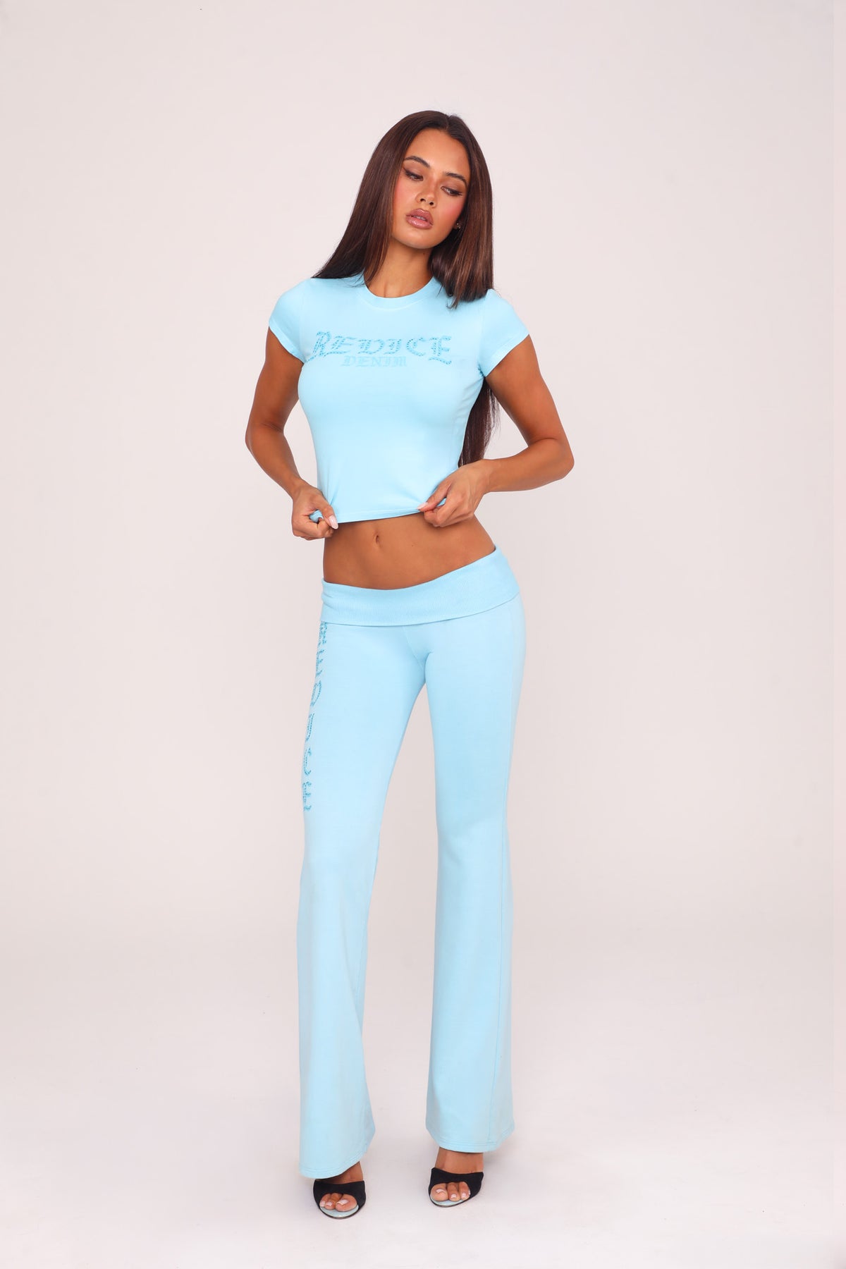 SERENA SWEAT PANT / ENTOURAGE AQUA