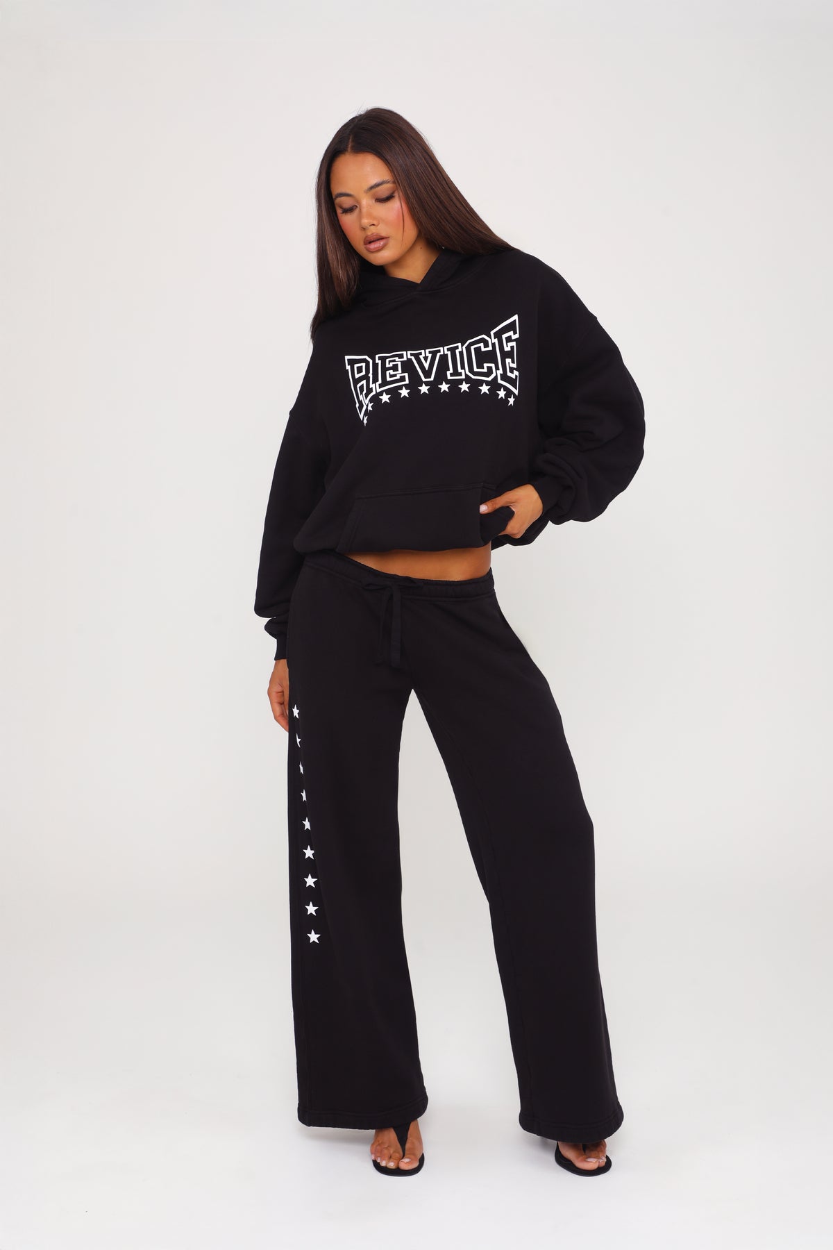 LAX SWEAT PANT / STARDOM BLACK