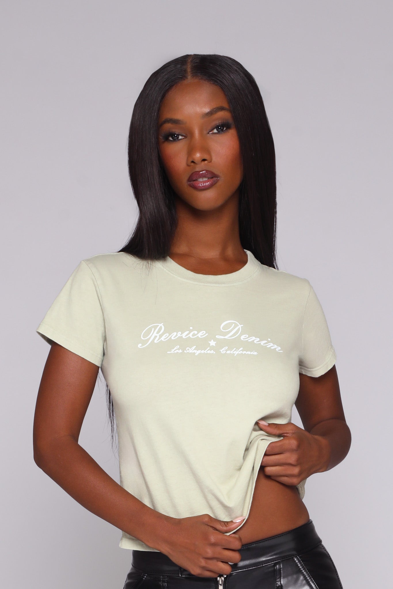 BRENTWOOD TEE / MINT