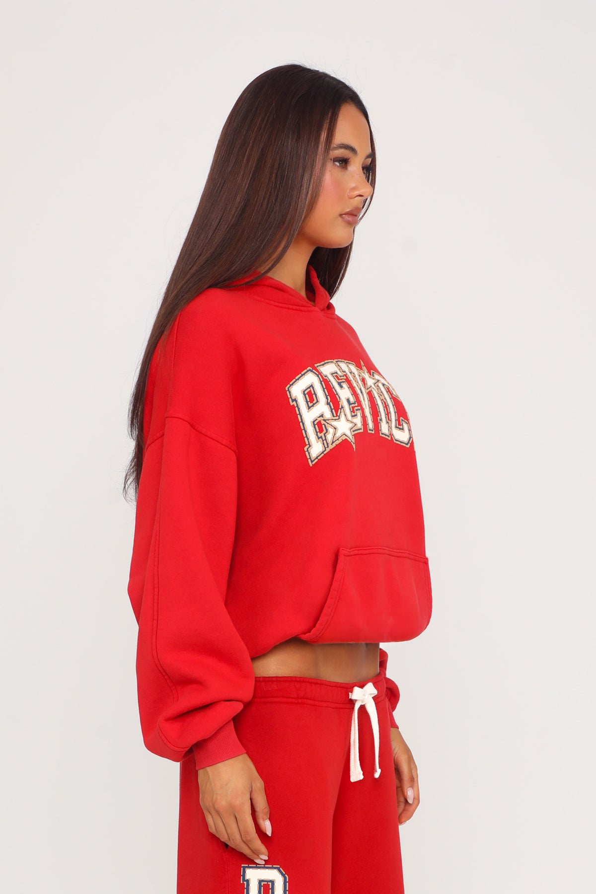 LAX HOODIE / POPSTAR RED