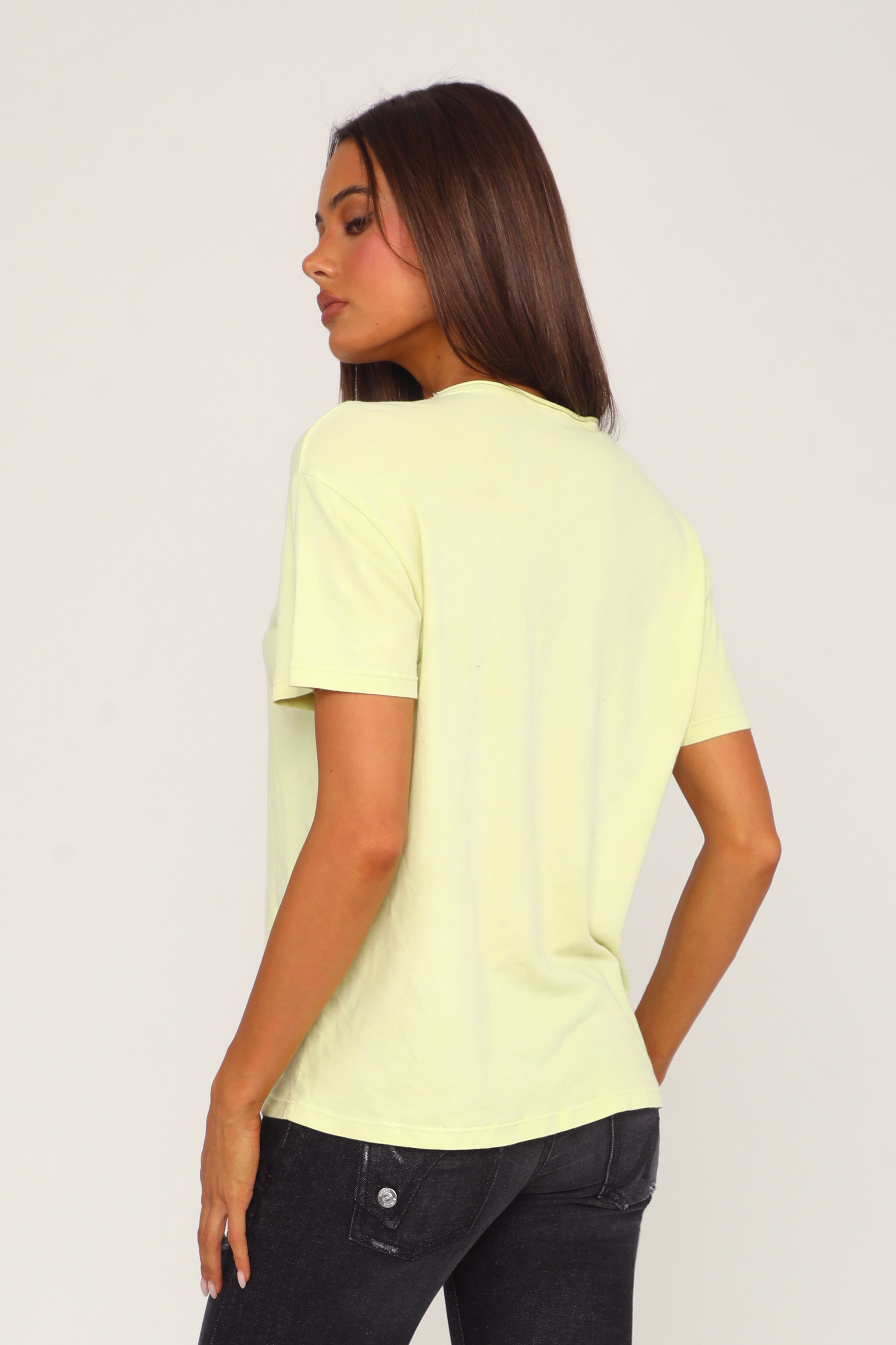 CITY TEE / MELROSE LIME
