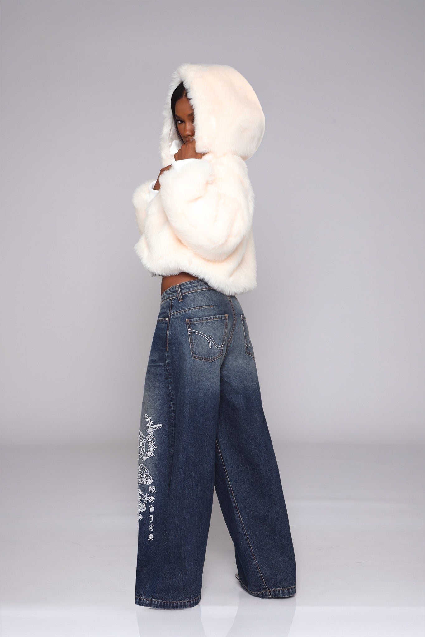 EMPIRE JEAN / INDIGO FLEUR