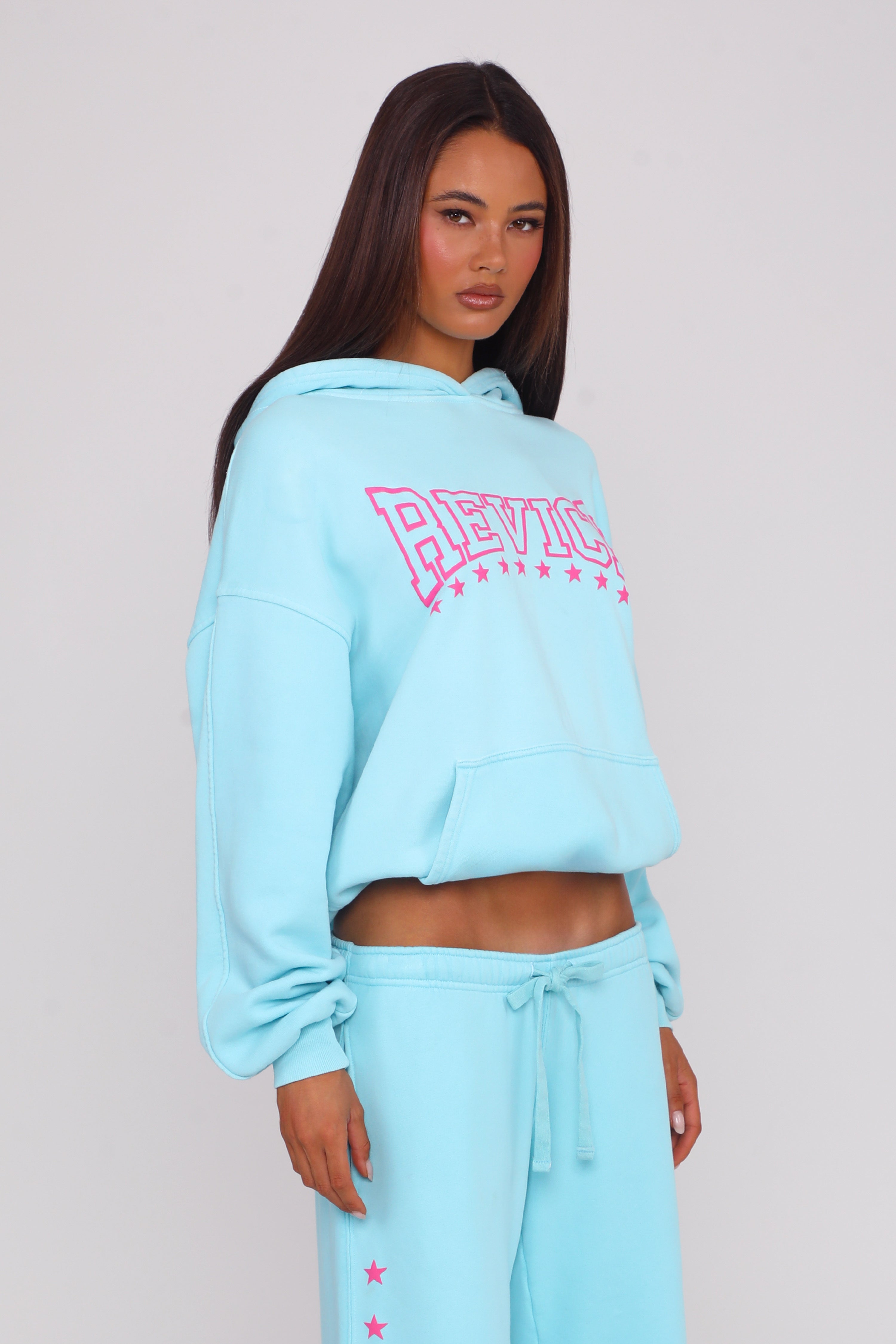 LAX HOODIE / STARDOM AQUA