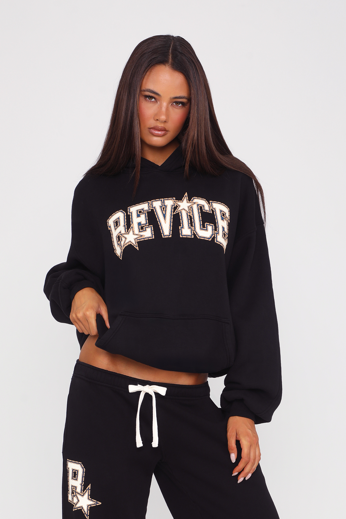 LAX HOODIE / POPSTAR BLACK