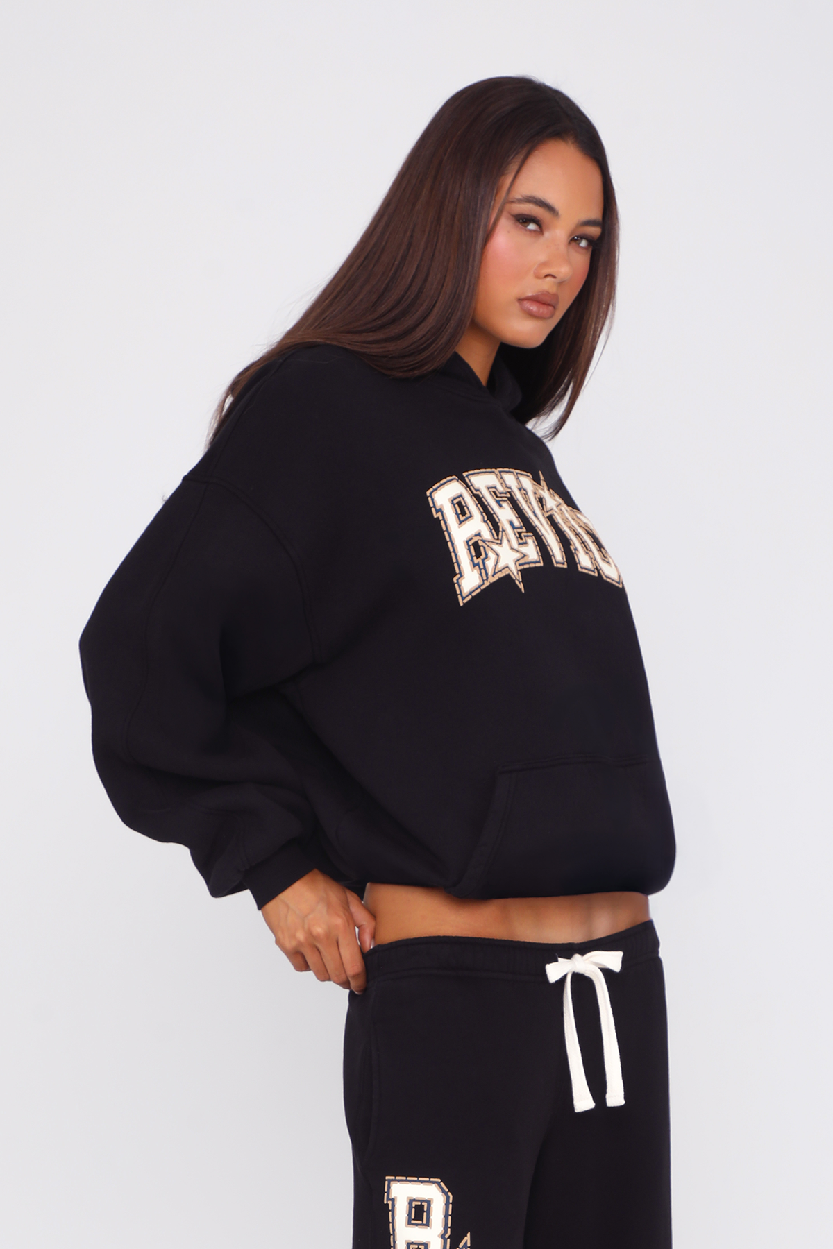 LAX HOODIE / POPSTAR BLACK