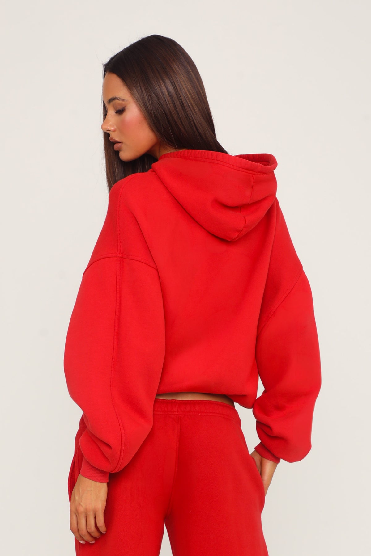 LAX HOODIE / POPSTAR RED