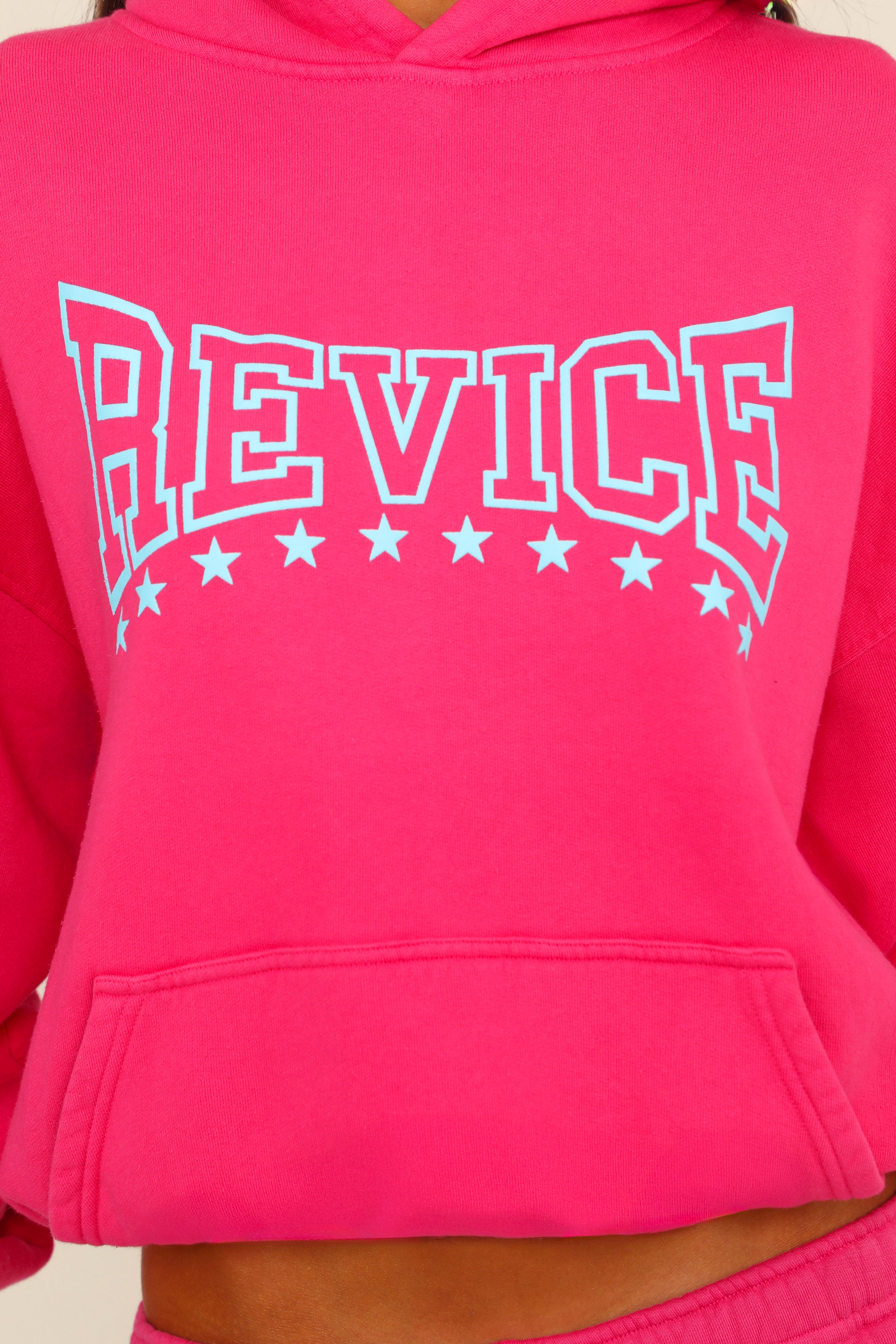 LAX HOODIE / STARDOM HOT PINK