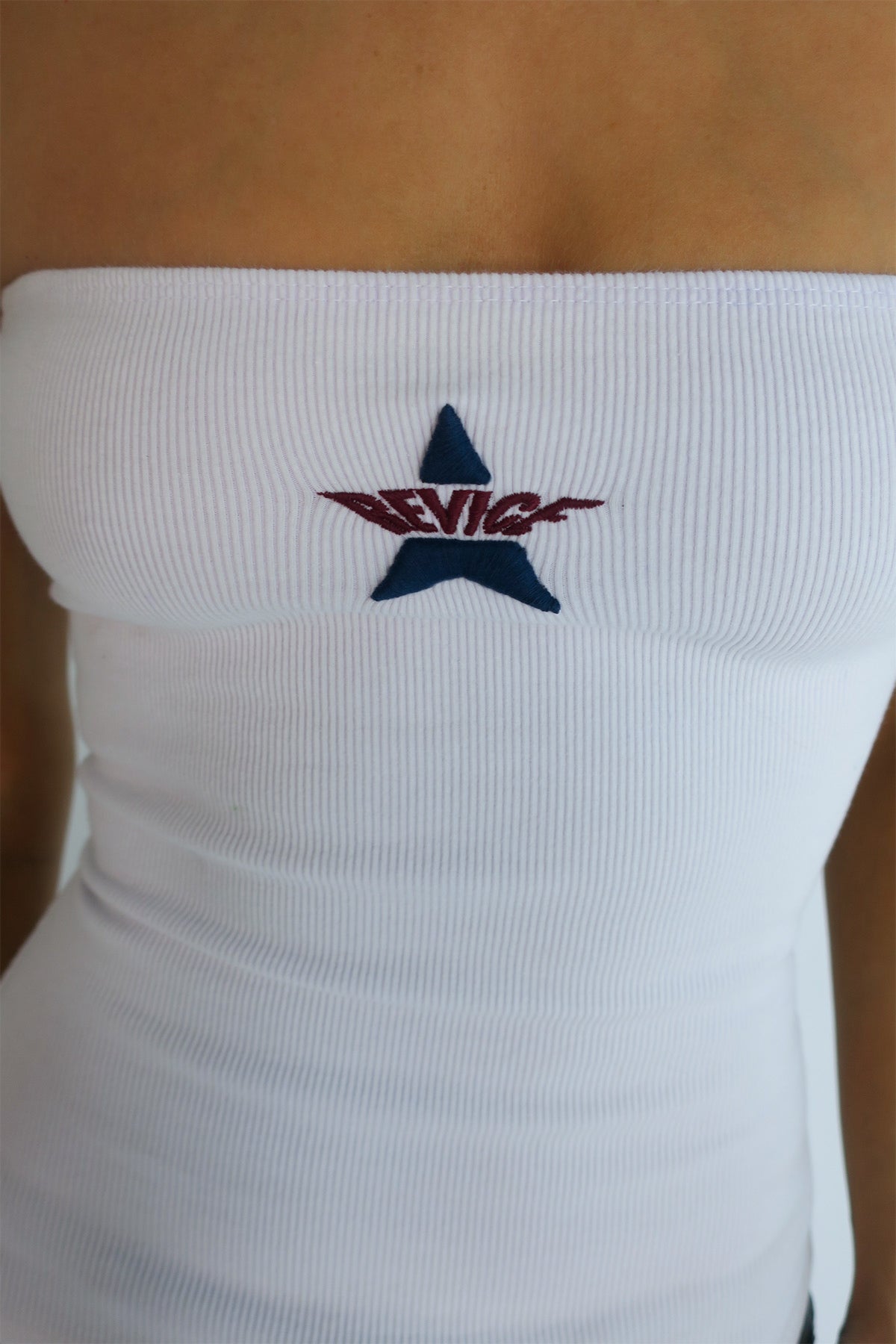 Starlet Tube Top / White